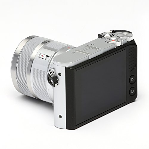 YI 4K Video 20 MP Mirrorless Digital Camera with LCD Touchscreen, Wi-Fi, Bluetooth, Interchangeable Lens 12-40mm F3.5-5.6 - Silver - Thumbnail 5