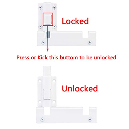 3 Wintek+Rail+Childproof+Guardian+Rail+Foot+Operated+Keep