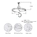 Qiandi 925 Sterling Silver Lovely Cat Animal Open Ring for Women Girls Pet Lover Gift Charm