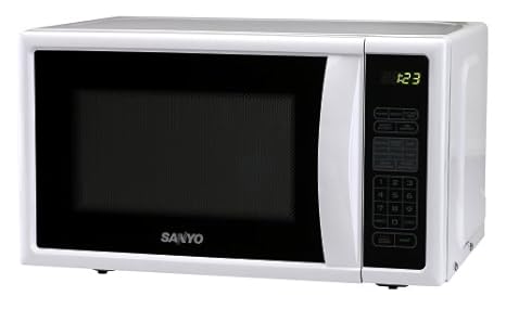 Amazon.com: Sanyo Hornos de microondas, Blanco: Kitchen & Dining