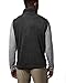 Columbia Mens Steens Mountain Fleece Vest, Charcoal Heather, X-Large Tall
