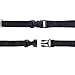 Wisdompro 10 Pack 22 inch Polyester Neck Lanyard with Detachable Buckle, String Loop and Metal Clasp for Keys, ID Badges, Phones, USB Flash Drives, Cruise Ship Cards - Black