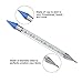 Beacon Gem Tac Permanent Adhesive Jewelry Glue Bundle, 4-Ounce Gem-Tac, Pixiss Jewel Picker Setter Tool, Gem Wheels Clear and Color Rhinestone, Triangle Bead Trays Wax Pencil Applicator Application Ki