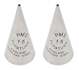 PME Seamless Stainless Steel Supatube, Writer No. 1.5 (Pack of 2)