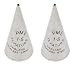 PME Seamless Stainless Steel Supatube, Writer No. 1.5 (Pack of 2)