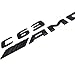 Ricoy Matt Black Rear 3D C63 AMG Letters Emblem Badge Sticker Logo For Mercedes-Benz C CL CLS E S SL