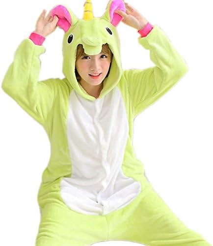 Mordarli Unicorn Onesie Pajamas Animal Cosplay Halloween Costumes Outfit purple unicorn L