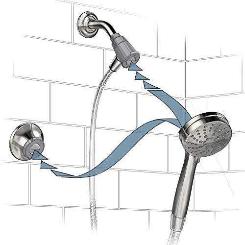 Moen 186117BL Remote Dock for Handshowers with Included Wall