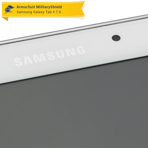 ArmorSuit MilitaryShield - Samsung Galaxy Tab 4 7.0 Screen Protector - Anti-Bubble Ultra HD Shield w/ Lifetime Replacements