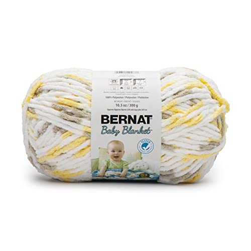 Bernat BABY BLANKET BB Chick & Bunnies Yarn - 1