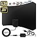 TV Antenna 2020 Newest HD Digital TV Antenna,Indoor Digital TV Antenna with 120 Miles Long Range -Support 4K 1080p /TV Antenna Amplifier