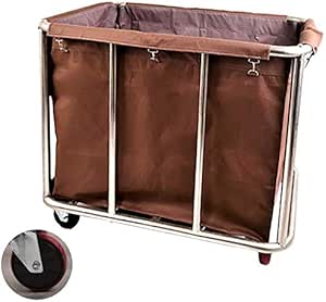 DYB Carrito cesto Ropa Sucia Rodadura de lavandería Cesto Clasificador