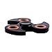 HAND SPINNER Triangle Fidget Toy 3D Printing Bearing EDC Focus Toy Relieve Stress and Anxiety for Adults and Kids (Black)