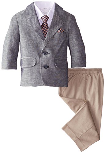 Nautica Baby Boys' Linen Twill Set