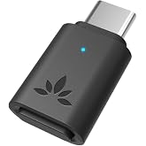 Avantree C81 USB-C Bluetooth Audio Adapter for PS5 | Connect Bluetooth Headphones with aptX Low Latency Support, Mini Mic Included