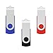 VICFUN 3 Pack 32GB USB Flash Drive USB 2.0 Flash Drive 32GB Multicolor Bulk