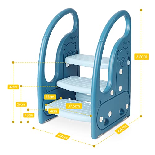 Toddler Step Stool Chair Onasti Kids 3 Step Standing Tower for Toddlers
