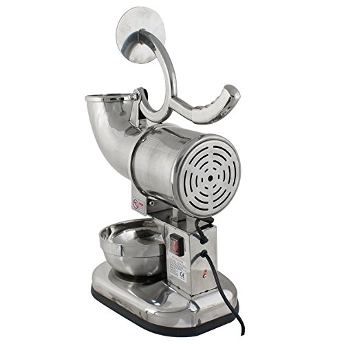 440lb/hr Dual Stainless Steel Blade Countertop Electric Ice Shaver/Crusher