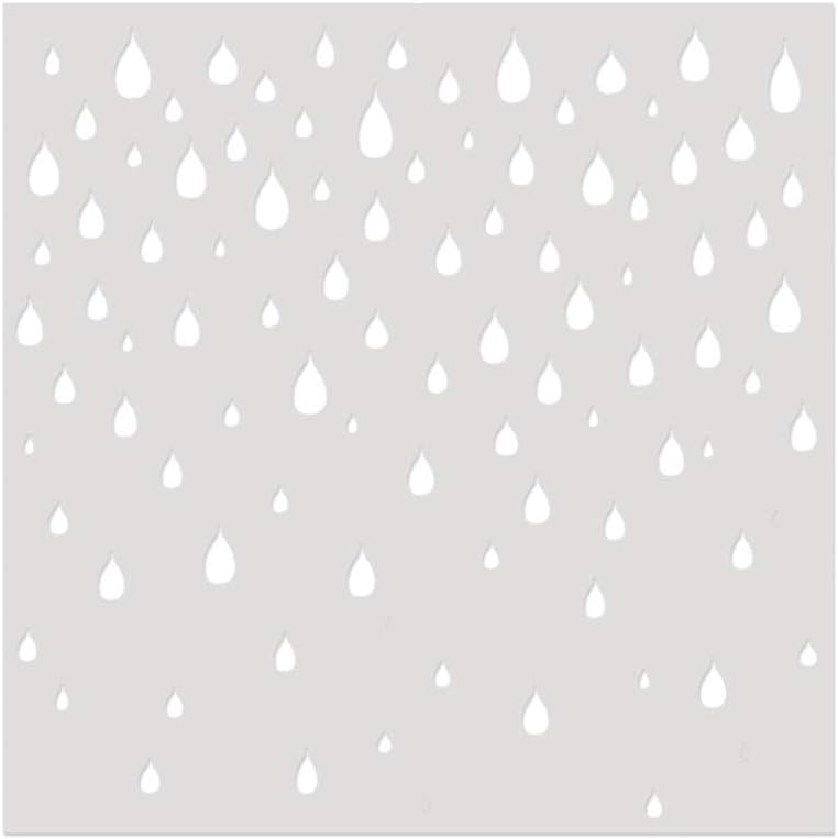 OCCOKO 1pcs Spray Mold Diy Wedding Party Cake Stencil Cake Decorating Print Sugarcraft Spray Pattern(D, 1PCS)