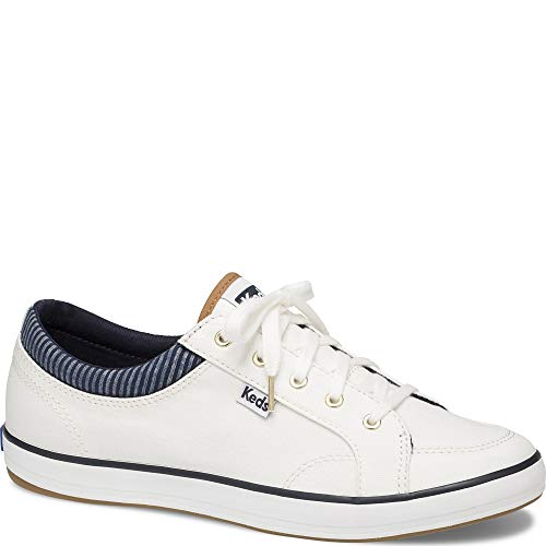keds center chambray white