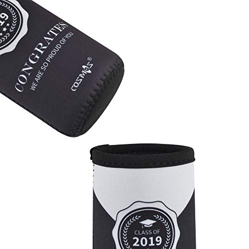 image for CM Soft Neoprene Slim Can Sleeves Insulators Slim Can Covers for 12 Fl