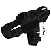 yisibo Tactical Dog Harness Military Working Dog Vest No-Pull Adjustable K9 Service Dog Training Vest with Handle,Black,L