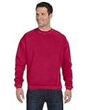 Authentic Pigment Pigment-Dyed Ringspun Cotton Fleece Crew