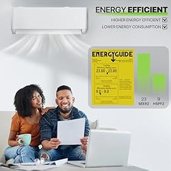 Magshion 9000 BTU Mini Split Air Conditioner w/0.75