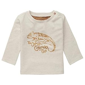 Noppies Unisex Baby U Tee Ls Hester Tekst T-Shirt