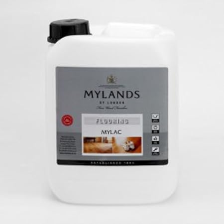 Mylands Mylac Water Based Polyurethane Floor Lacquer Satin 5 Liter