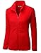 Doublju Womens Long Sleeve Full-Zip Lightweight Plush Sherpa Fleece Thermal Jacket