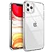YOUMAKER Stylish Crystal Clear Case for iPhone 11 Pro Max, Anti-Scratch Shock Absorption Slim Fit Drop Protection Premium Bumper Cover Case for iPhone 11 Pro Max 6.5 inch (2019 Release) - Clear