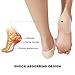 TENMAND Adjustable Heel Protectors- Silicone Gel Heel Pads Cushion Cups for Bone Spur Heal Dry Cracked Heels Achilles Tendinitis Relief Plantar Fasciitis Inserts for All Size Feet of Men & Women