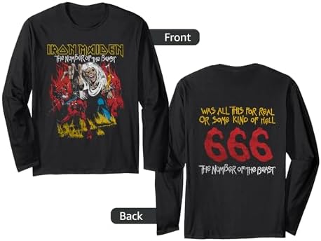 IRON MAIDEN/BRAVE NEW WORLD ロングスリーブTシャツ Amazon.com: Iron Maiden Brave New World Long Sleeve T-Shirt