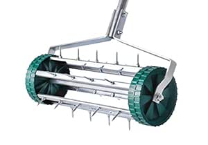 Aireador de césped manual de UPP, para airear el césped, robusto
