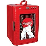 Koolatron KWC-25 Coca-Cola 28-Can-Capacity Portable Fridge with LED Display