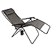 Timber Ridge Balsam Deluxe Zero Gravity Lounger Oversize Outdoor Recliner Chair, Grey