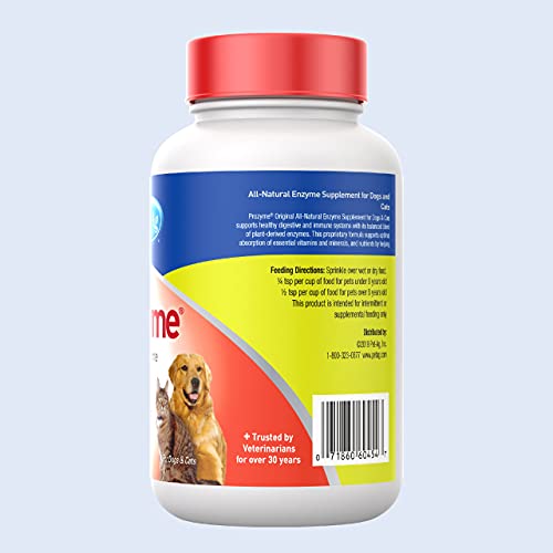 PetAg Prozyme Powder Digestive Enzyme Supplement for Lactose Intolerant Dogs and Cats 454 g