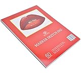 Art-n-Fly 60 Sheets 9 x 12 Marker Paper for Markers Drawing Marker Sketchpad for Sketching Marker Pad