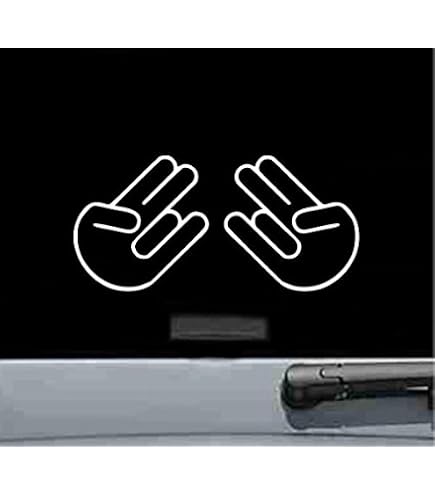 The Shocker Hand – Adesivo per/cellulare Skin/Sticker – Decal Sticker – 70 X 50 mm – contorno nero con bandiera/Bandiera – Switzerland della Svizzera
