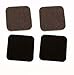 Poweka New Pack of 2 Inner & Outer Air Filter For Stihl BG72 BG75 HS80 FS85 FS80 FC75 FC85 FS75 14187PF 14187F HS80 KM85 Replace 4137-124-1500 4137-124-2800