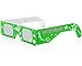 Solar Eclipse Glasses CE and ISO Certified - Safe Solar Viewing - Viewer and Filter - Made in USA - NEON (3 Pack)