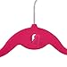 50 Pack Pink Velvet Hangers - Non Slip Hangers with Cascading Hooks - Thin Hangers - Non Slip Hangers, Pink, 17.5 x 9.2 x 0.2 Inches