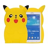 Samsung Galaxy Tab E lite 7.0 & Tab 3 Lite T110/T111 Caseï¼ŒPhenix-Color 3D Cute Soft Silicone [Drop Proof,Shock Proof,Anti Slip] Cartoon Gel Rubber Back Cover Case for Galaxy Tab E Lite 7.0 (#08)