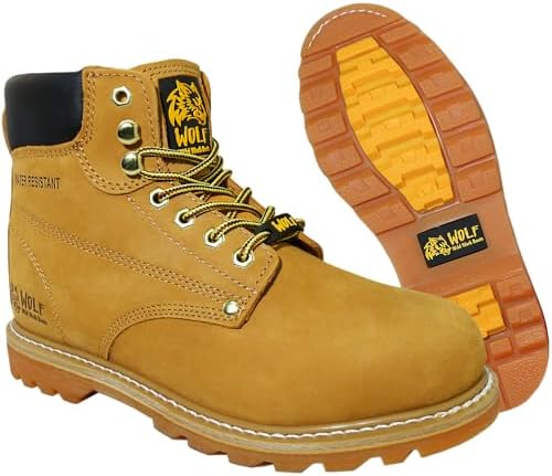 Amazon.com: Golden Fox Steel Toe Work Boot 5