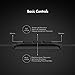 BlitzWolf Wired Earphones with Mic in Ear Buds with Volume Control Noise Isolating Headphones Dual Dynamic Driver Bass 3.5mm Stereo Sound for Phone - PC More (Black)