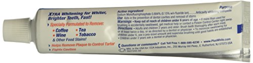 Plus White Toothpaste Xtra Whitening Mint Paste 3.5 Ounce (103ml)