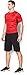 Under Armour Men's HeatGear Armour Printed Short Sleeve Compression Shirt, Rocket Red (984)/Black, Large