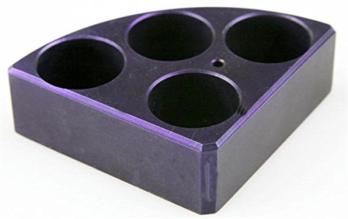 Camlab 1189935 Quarter Pie with 4 Holes for Reaction Vessels, MS Hotplate Stirrers, 28 mm, 24 mm Depth, 20 mL