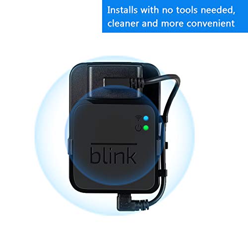 Blink XT2 Camera Wall Mount Bracket, Caremoo 3 Pack Weatherproof Protective Housing/Mount and Blink Sync Module Outlet Mount for Blink XT2/ Blink XT Outdoor/Indoor Smart Security Camera (Black) - Thumbnail 3
